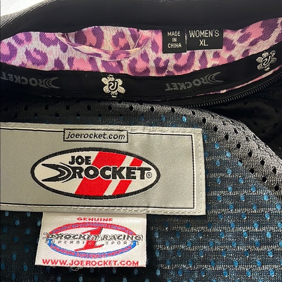 Joe Rocket Black and Pink Women's Jacket - Picture 7 of 10